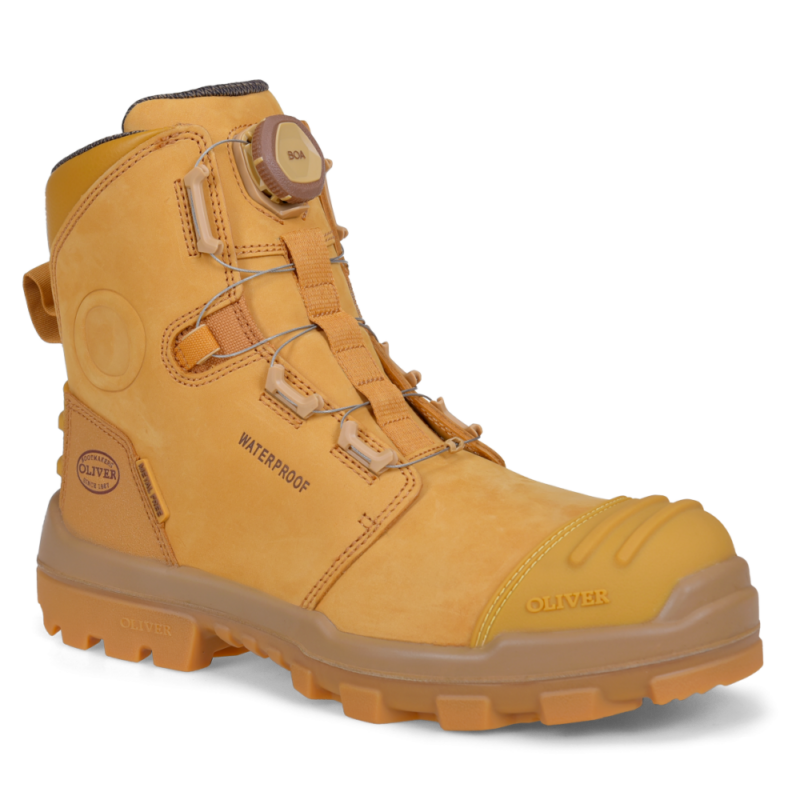 Oliver 54532FLS 150mm Wheat BOA Boot online Australia - Aj Safety