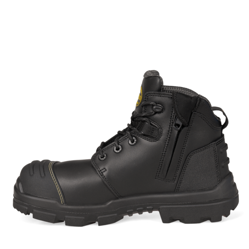 Oliver 54540Z 130mm Black Zip Sided Boot online Australia - Aj Safety