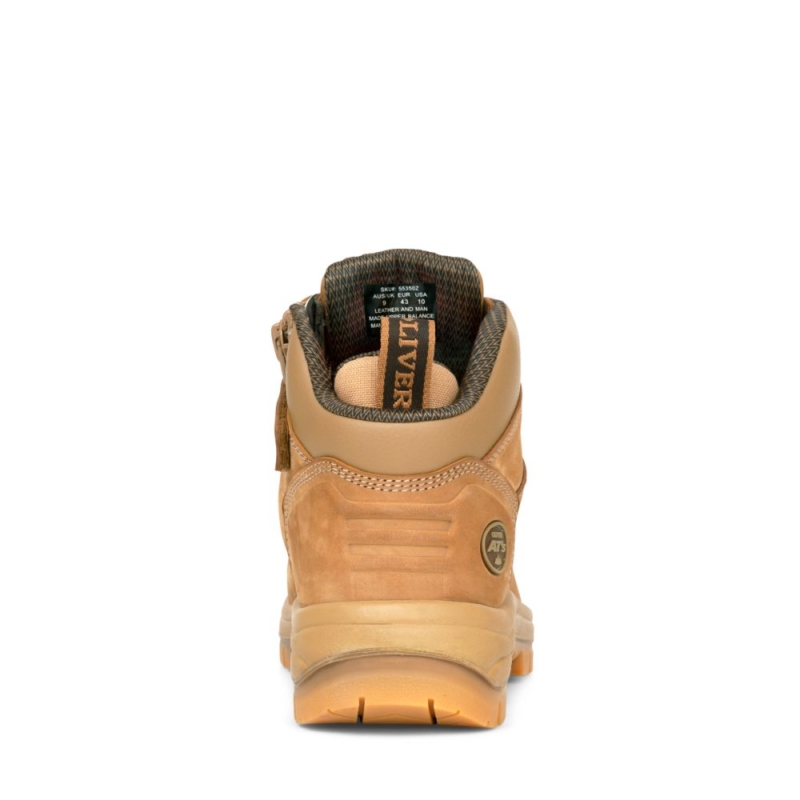 Oliver 55350Z 130mm Stone Zip Sided Boot online Australia - Aj Safety