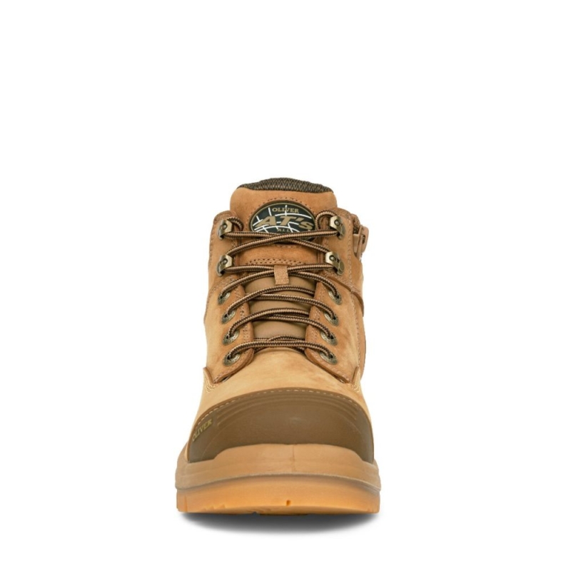 Oliver 55350Z 130mm Stone Zip Sided Boot online Australia - Aj Safety
