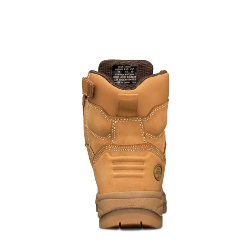 Oliver 55332Z 150mm Wheat Zip Sided Boot online Australia - Aj Safety