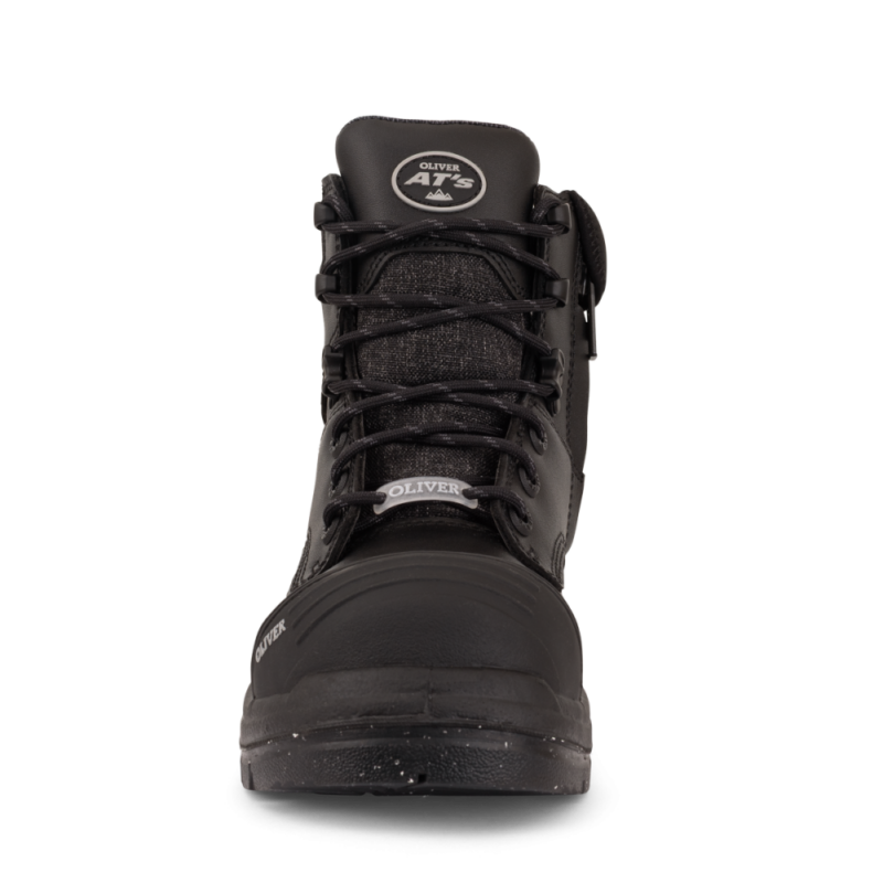Oliver 59445Z 150mm Women's Black Zip Sided online Australia - Aj Safety