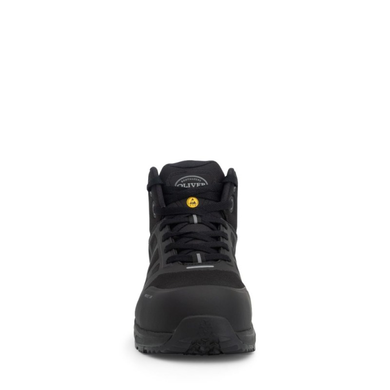 Oliver 40825 Black Jogger Ankle Boot (S3 HRO SRC ESD) online Australia - Aj Safety